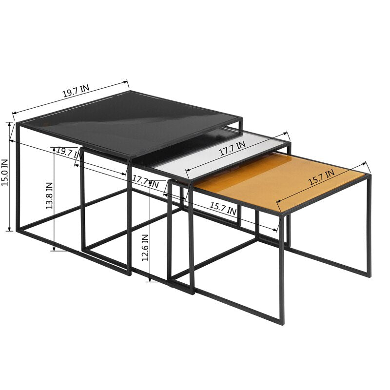 nesting coffee table