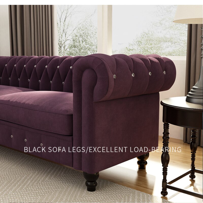 Button Tufted  Sofa